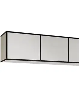 Nadstavce na skrine Nadstavec Eden 3d Biela