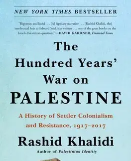 Svetové dejiny, dejiny štátov Hundred Years' War on Palestine - Rashid I. Khalidi
