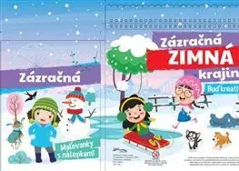 Nalepovačky, vystrihovačky, skladačky Zázračná zimná krajina
