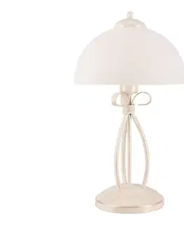 Lampy  Stolná lampa ADELLE 1xE27/60W/230V LN 1.6 BIAŁY