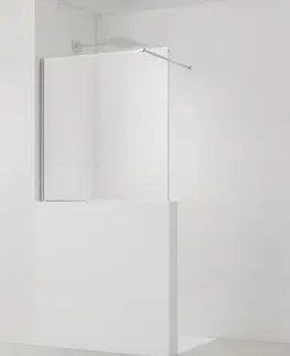 Sprchové dvere Sprchová zástena SAT Walk-in 100x100 na zníženú priečku cm SATWIS100 SATWIS100