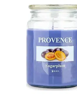 Vianočné dekorácie UTC Vonná sviečka SUGARPLUM 510g 85-95 hod. 565116