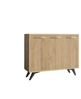 Komody Viacúčelová skrinka Piffa - Oak