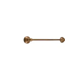 Svietidlá RAV Slezák MKA0701/55SM - Nástenný vešiak MORAVA RETRO 55 cm, stará mosadz MKA0701/55SM