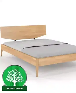 Dvojlôžkové postele Posteľ drevené Buk Skandica Sund/180x200/prírodný