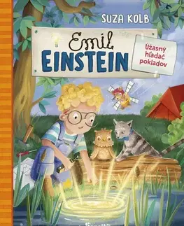 Dobrodružstvo, napätie, western Emil Einstein 3: Úžasný hľadač pokladov - Suza Kolbová,Anja Grote,Denisa Stareková