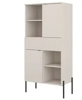 Komody s dvierkami Komoda 2d1s Ore 42 Vysoká Kašmír/Puška