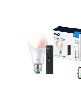 LED osvetlenie LED RGBW Stmievateľná žiarovka A60 E27/8,5W/230V 2200-6500K  CRI 90 Wi-Fi+DO - WiZ 871951455109101