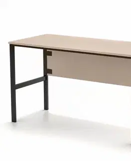Písacie stoly CAMERON, stýlový písací stol, bézový