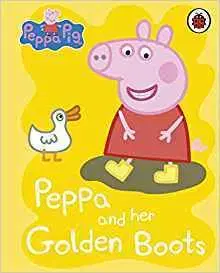 Leporelá, krabičky, puzzle knihy Peppa Pig - Peppa and her Golden Boots - Peppa Pig
