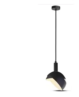 Svietidlá  Luster na lanku 1xE14/60W/230V čierna 3921