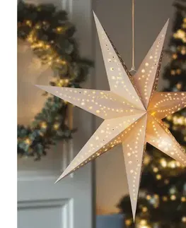 Vianočné dekorácie BRILAGI - LED vianočná dekorácia LED/2xAA 60 cm hviezda teplá biela 1V255-OEM1
