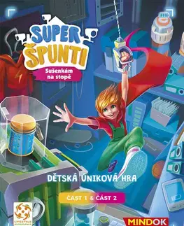 Spoločenské hry Mindok Hra Superšpunti: Sušienkam na stope Mindok (hra v češtine)