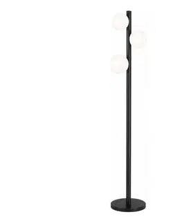 Lampy Zuma Line F0574-03N-P7AA - Stojacia lampa FORES 3xG9/33W/230V čierna F0574-03N-P7AA