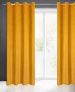 Závesy do spálne Záves ELIZAT 140X250 na priechodkách 386899