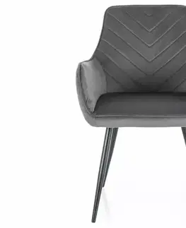Jedálenské stoličky a kreslá Stolička Fig Velvet