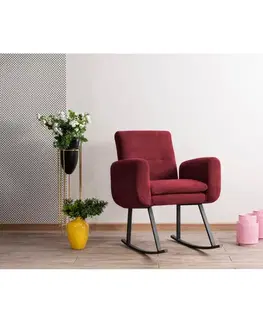 Kreslá Hojdacie kreslo Kono - Maroon