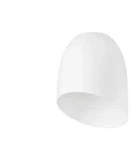 Lampy  Náhradné sklo k lustru a nástennému svietidlu DONNA E27 biela GLASS 169