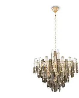 Svietidlá Maytoni DIA200PL-08G - Luster na reťazi FLARE 8xE14/40W/230V DIA200PL-08G