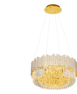 Svietidlá MAXLIGHT P0368 - Luster na lanku TREND 8xE14/40W/230V pr. 45 cm zlatá P0368