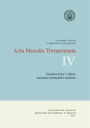 Filozofia Acta Moralia Tyrnaviensia IV.