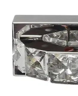 Nástenné svetlá LED krištáľová nástenná lampa Shipi