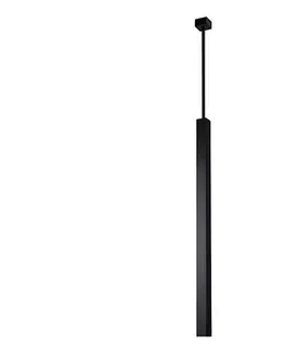 Svietidlá -  5701 - Luster na tyči DOHA 1xGU10/15W/230V čierna 5701
