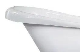 Vane MEXEN - RETRO Voľne stojaca vaňa 150x73, biela, zátka sifónu chróm 53251507300