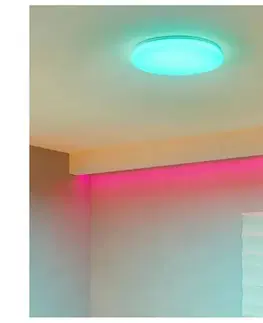 Svietidlá Eglo 902197-LED RGBW Stmievateľné stropné svietidlo FRANIA-Z LED/20W/230V priemer 43 cm 902197