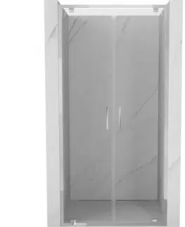 Sprchovacie kúty MEXEN - Exo sprchové dvere krídlové120, transparent, chróm 8182-120-000-01-00
