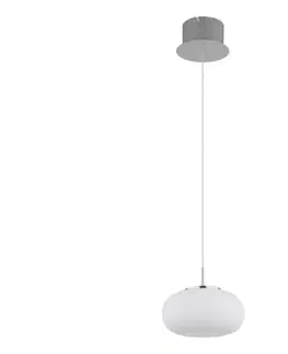 Svietidlá Globo 15744HN - LED Luster na lanku QUINTARA LED/6W/230V biela 15744HN