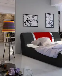 Manželské postele FERIE 180 čalúnená posteľ, Soft 11/Soft 10