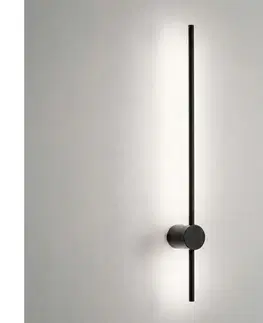Svietidlá Ideal Lux - LED Nástenné svietidlo ESSENCE LED/12W/230V 4000K 70 cm CRI 90 čierna 341002