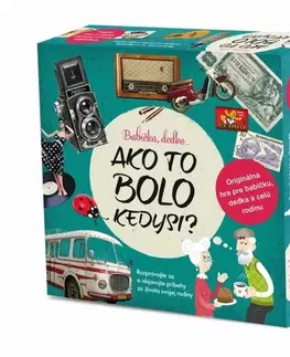 Rodinné hry PharmDr. Kopřivová Monika Hra Ako to bolo kedysi?
