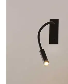 Svietidlá Ideal Lux - LED Flexibilná lampička IO LED/3W/230V CRI 90 čierna 272030
