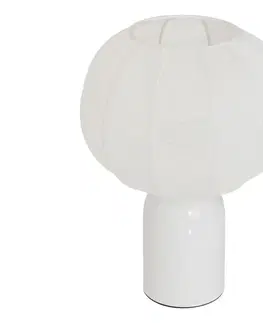 Lampy Atmosphera - Stolná lampa TOBIE 1xE27/60W/230V biela 210392A