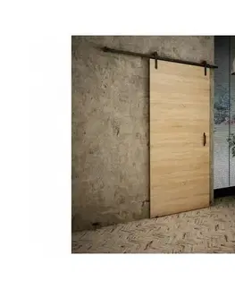 Posuvné dvere KIER Posuvné dvere RETRO | 70 cm Farba: jaseň tmavý