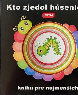 Leporelá, krabičky, puzzle knihy Kto zjedol húsenicu?