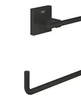 Svietidlá GROHE 409752430 - Držiak uterákov START CUBE 18,8 x 13,8 cm čierny 409752430