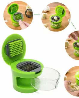 Lisy na cesnak MAKRO - Krájač na cesnak s nadstavcami