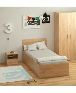 Postele Postel s úložným priestorom MICHIGAN NEW 90 Tempo Kondela