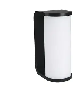 LED osvetlenie  LED Vonkajšie nástenné svietidlo LED/12W/230V 3000/4200/6500K IP65 čierna 23758