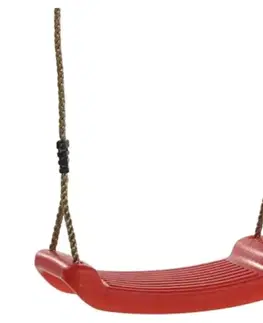 Záhradné hojdačky pre deti Sedadlo hojdačky 40 cm červené