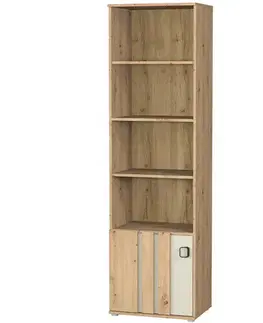 Regály Regál 1d Camari Dub Artisan/Casmhere