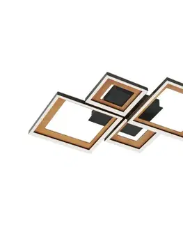 Svietidlá Brilo - LED Stmievateľný prisadený luster FRAME LED/38W/230V 3727-015