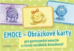 Výchova, cvičenie a hry s deťmi Emoce - Obrázkové karty (1x kniha, 1x sada karet) - Monika Bückel-Schaal