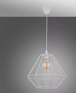 Moderné lampy do obývačky Luster Diamond White 1996 LW1