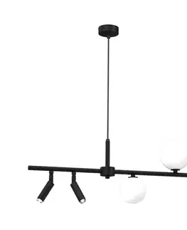 Svietidlá  Luster na lanku SIRIO 5xG9/25W/230V čierna MLP8408