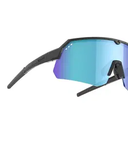 Slnečné okuliare Tripoint Trerikesröset Matt Black Smoke /w Blue Multi Cat.3