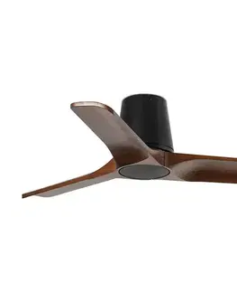 Ventilátory FARO Barcelona FARO 33837 - Stropný látor HEYWOOD TUB borovica/čierny pr. 90 cm + DO 33837
